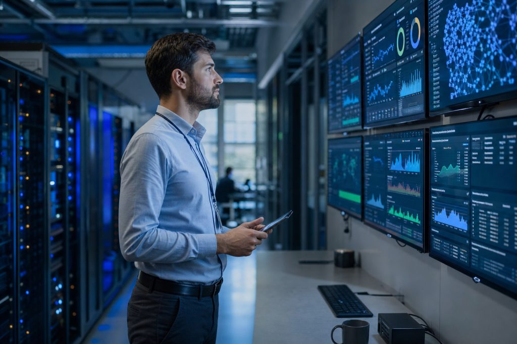 managed IT services cost in Washington DC monitoring dashboard