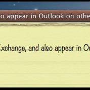 Porting Outlook Notes to Mac